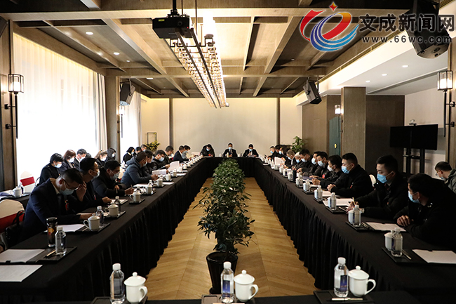 文成县第十四次党代会代表团进行分团活动